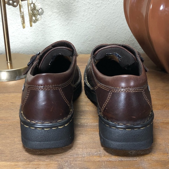 Eastland | Shoes | Eastland Brown Leather Cushioned Insole Clogs | Poshmark